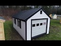 12x20 VINYL GARAGE WITH METAL ROOF 12x20 VINYL GARAGE WITH METAL ROOF