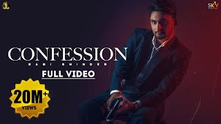 Confession : Sabi Bhinder - The Kidd | Punjabi Song 2021 | Jatt Life Studios Resimi