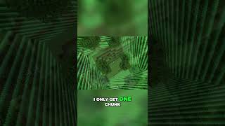 Minecraft One Chunk Challenge: Day 1 Survival Guide #shorts