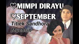 Titiek Sandhora \u0026 Muchsin - Mimpi Dirayu / September (1970) - Band 4 Nada