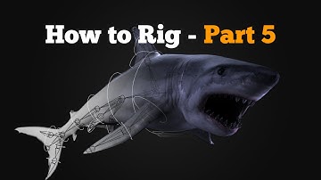 How to rig in Maya - Shark Part 5
