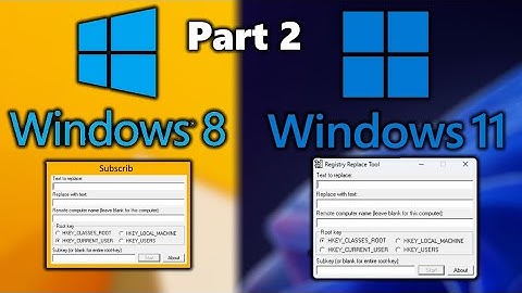 Setting the Windows registry values to 0! - Part 2