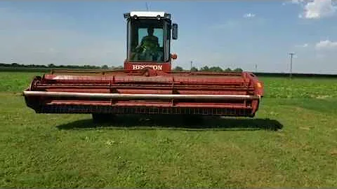 Hesston Model 6650 16' Swather