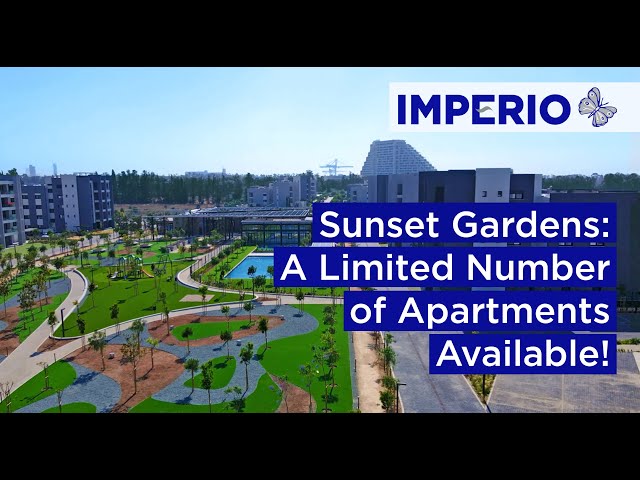 Sunset Gardens | A Limited Number of Apartments Available!