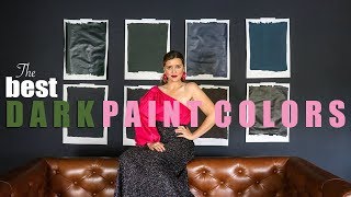 The BEST DARK Paint Colors EVER!!