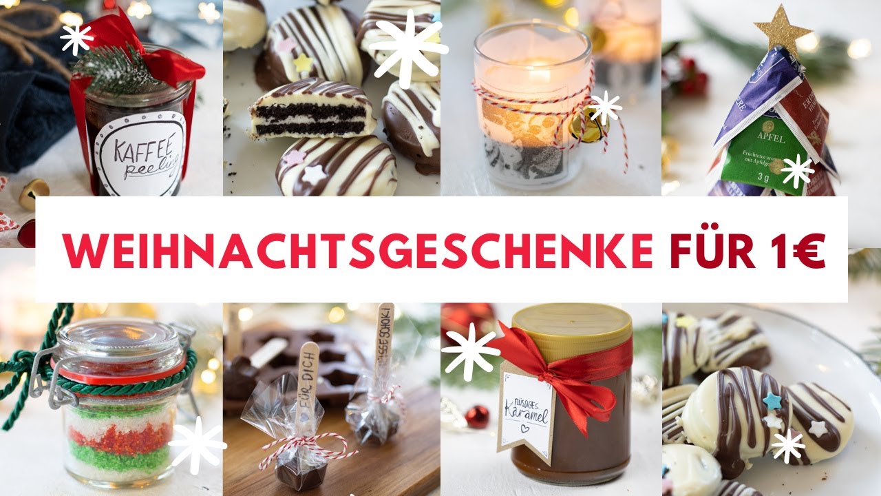 SO EINFACH! 7 DIY-Geschenke selber machen für 1 € basteln