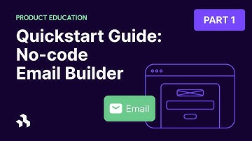 Build a No-Code Email Builder - Quickstart Guide (Part 1)