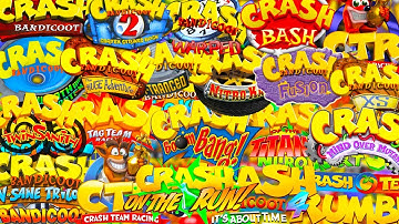 Crash Bandicoot Games (1996 - 2023)