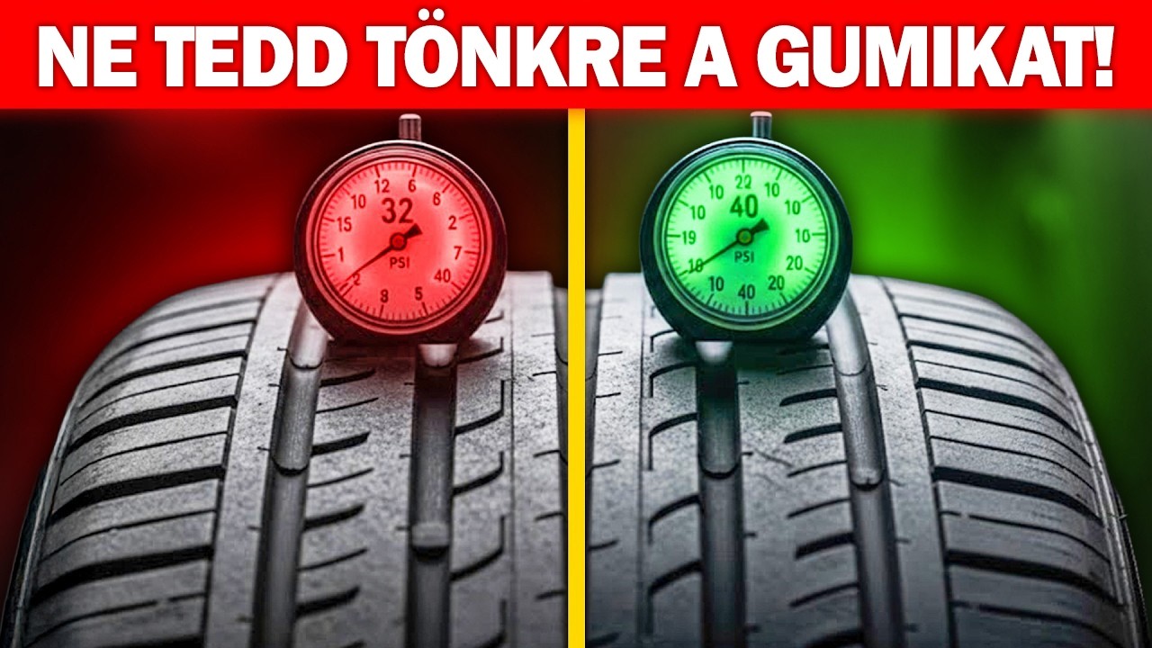 HAGYD ABBA A 2,2 BARRA PUMPÁLÁST! Tönkreteszed az Autódat Anélkül, Hogy Tudnál Róla