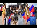 Now miss grand cambodia has arrived phuket thailand lets cheer our queen to the top