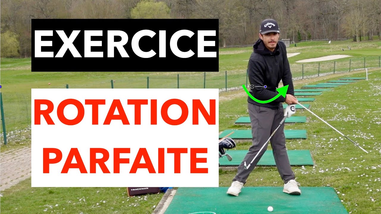 UN EXERCICE MAGIQUE POUR UN UN SWING PLUS EFFICACE cours de golf par David Bobrowski