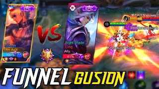 Funnel Gusion Vs Funnel Ling Mythical Glory Gameplay Mlbb