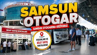 SAMSUN OTOGARINA GİDİYORUZ!🚌 Peronları, Otobüsleri ve Bilet Satış Noktalarını Gezdik #samsun #otogar