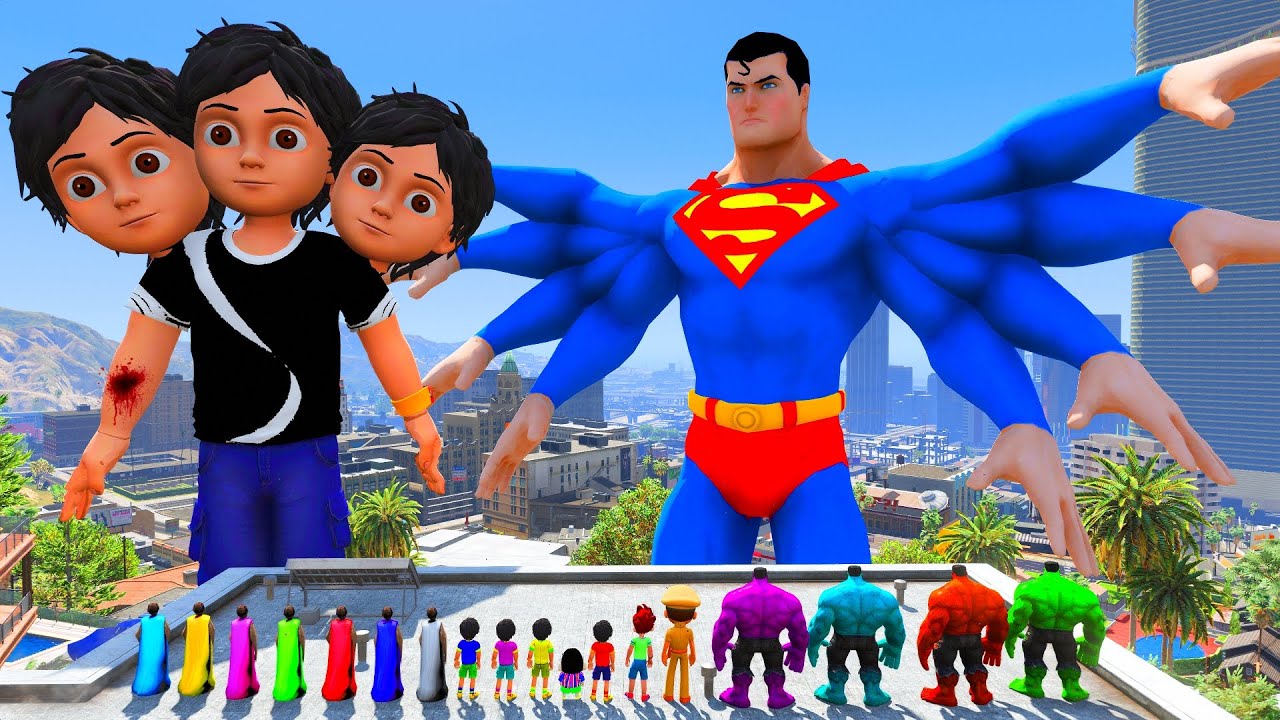 LITTLE SINGHAM WITH SHIVA KICKO SHINCHAN FOUND BIGGEST EVER KICKO IN GTA 5 #72