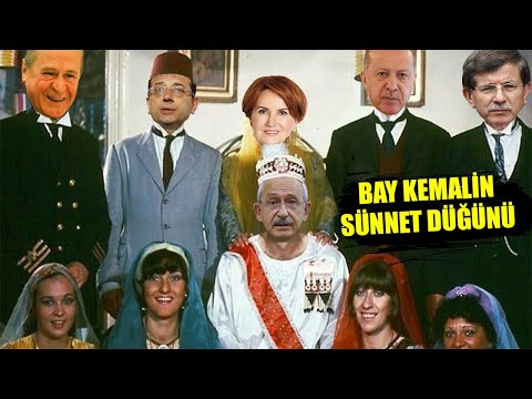 Kılıçdaroğlunun Sünnet Düğünü Şaban Oğlu Şabana Siyasi Komik Montaj Erdoğan komik video Kemal Sunal