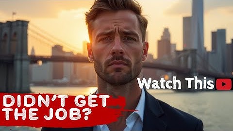 Got Rejected After a Job Interview? Here’s How to Bounce Back Stronger