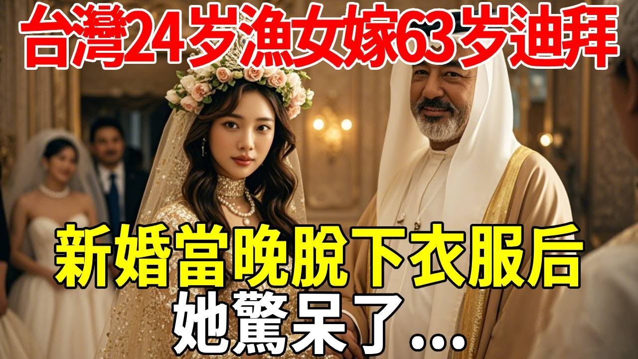 台灣24岁漁女嫁63岁迪拜富商，新婚當晚脫下衣服后她驚呆了...#蝴蝶飛飛 #民間故事 #奇聞趣事 #古代小說#懸疑#老年情感
