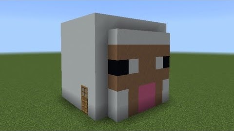 SHEEP HEAD HOUSE BUILD in MINECRAFT