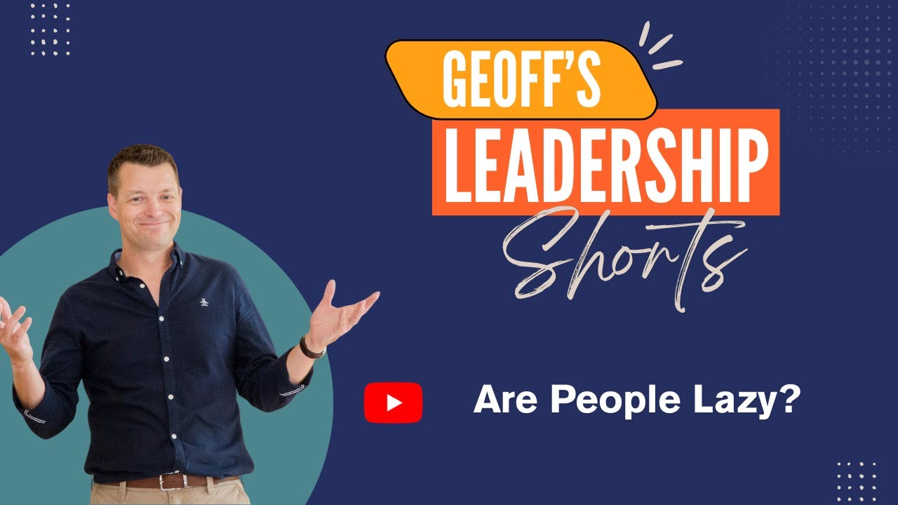 «Люди ленивы, Джефф».