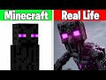 Realistic Minecraft | Real Life vs Minecraft | Realistic Slime, Water, Lava #540