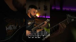 Architects - deep fake (JaviAEP Guitar Cover) TABS ON SCREEN! #shorts