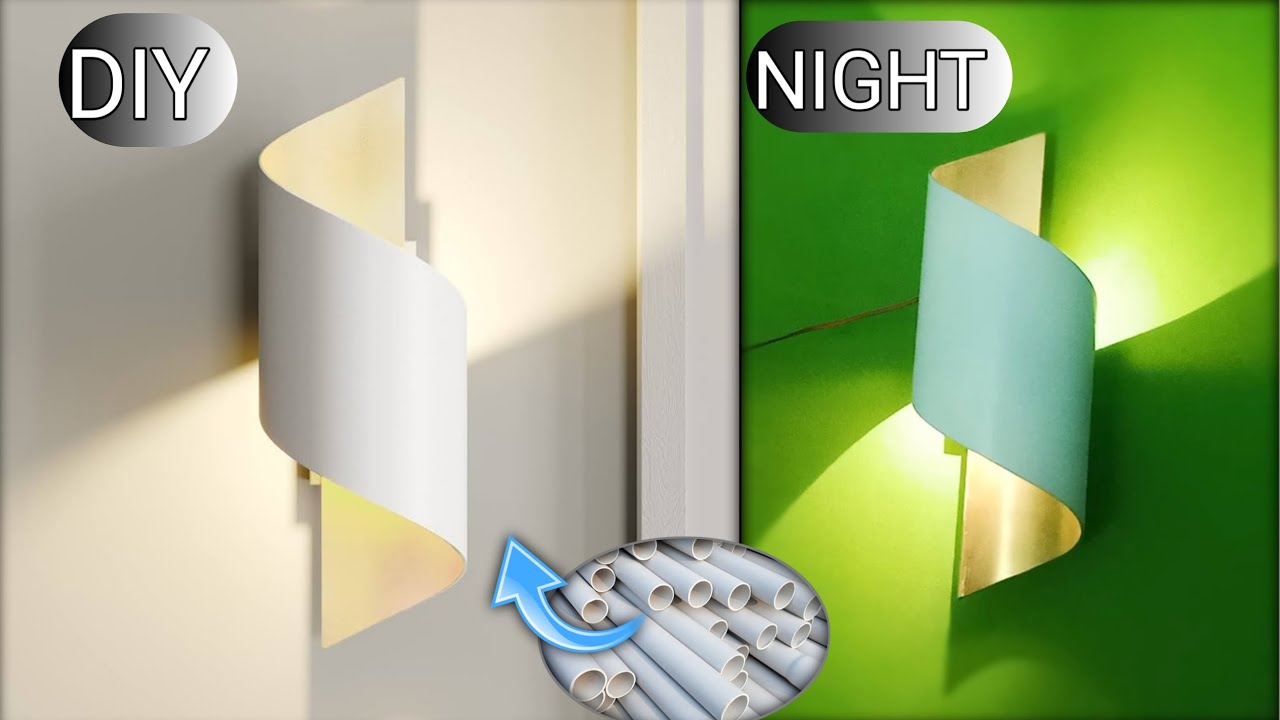 Home decorating ideas/ PVC LED Wall Sconce for Indoor & Outdoor/Create Modern Wall Lights