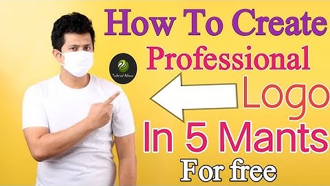 How to Make professional Logo For Your YouTube channel only 5 mants|TechnicalRaheem