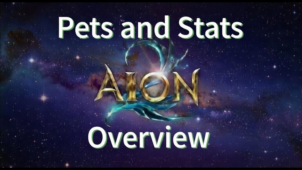 Aion 2 - Pets and Stats Overview
