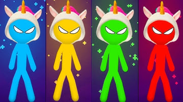 Stickman Party 1 2 3 4 Player Games Free - MINIGAMES Tournament 2021 Gameplay ( android / ios )