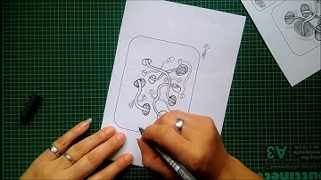 Daily Tangle - Bloobs