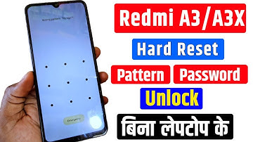 redmi A3 Screen lock remove | Redmi A3 Aa password kaise tode | Redmi A3 Hard Reset Without PC