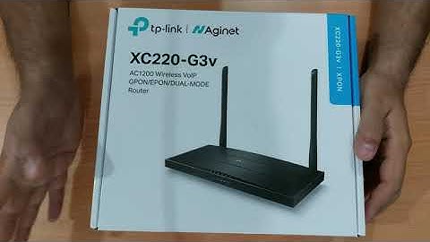 Best XPON WiFi router available in India! TP Link XC220-G3V XPON dual band router unboxing & price!