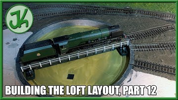 Landscaping and Adding A Turntable - Building the Loft Layout, part 12