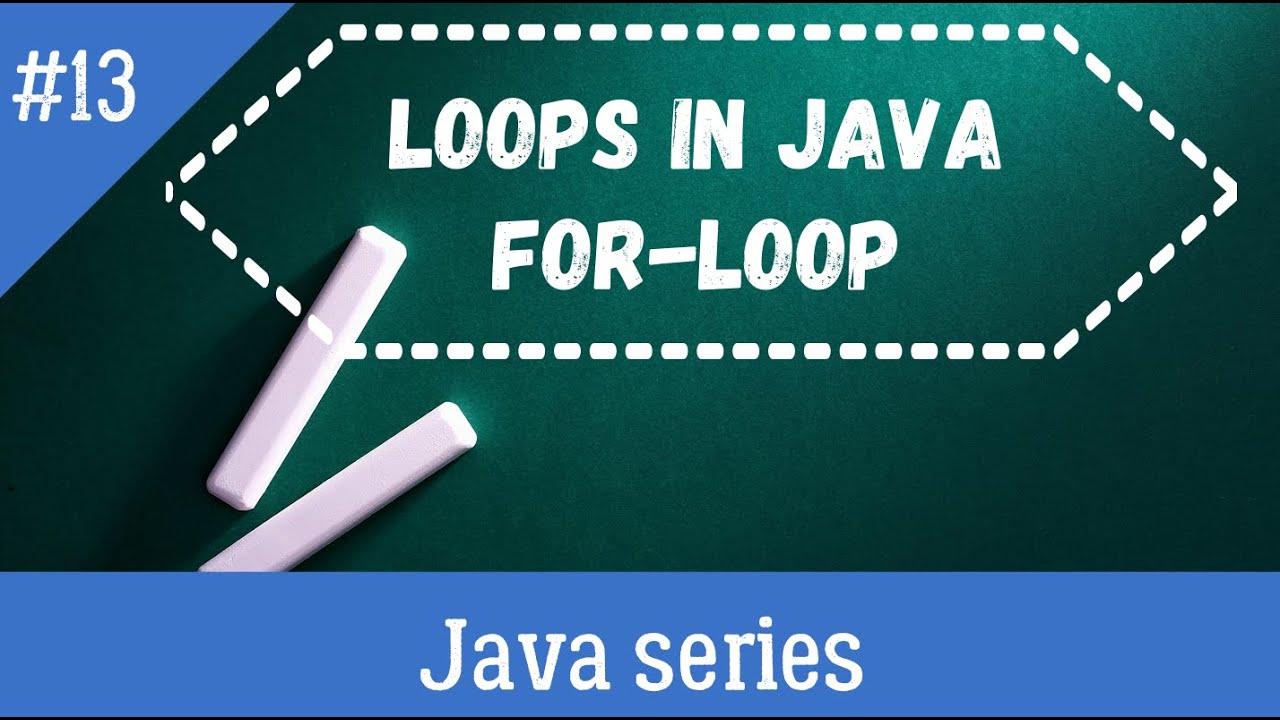 LOOPS in java | For loop concept - YouTube