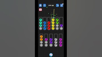 Lv 449 Ball Sort Puzzle - Color Game / 顏色分類遊戲 / ボールソーティングパズル (Guru Game)  #ballsortpuzzle