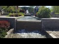 Stony Brook University fountain May 19