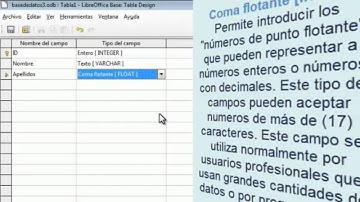 Office Access gratis LibreOffice Base tutorial 06