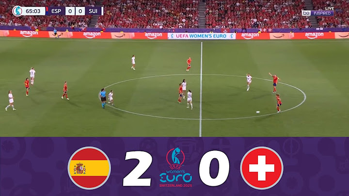 Spain vs. Switzerland [2-0] | UEFA Women's Euro 2025 | Match Highlights!