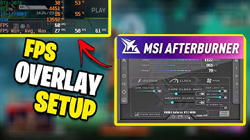 How to Set MSI Afterburner Overlay To Show PC Performance