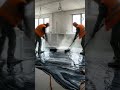 This Kitchen Floor Transformation Is Unreal | Metallic Epoxy Timelapse #interiordesign#epoxy#luxury