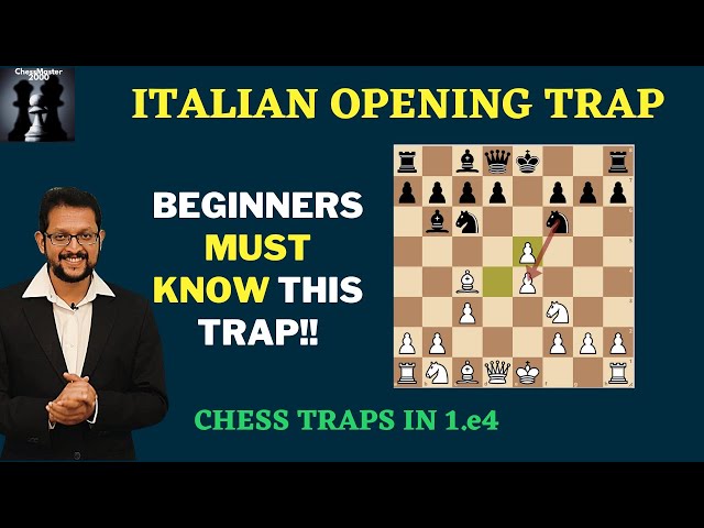 Crush the ITALIAN Game with this DEADLY Trap - Remote Chess Academy