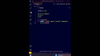 Quick Cool Python Turtle Awesome Design