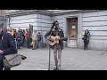 No Woman, No Cry  [cover] Reggae busker (street performance)