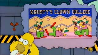 Simpson's Krusty's Clown College Recreated