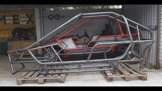 Багги своими руками.Изготовление каркаса.How to make a car.Homemade buggy.