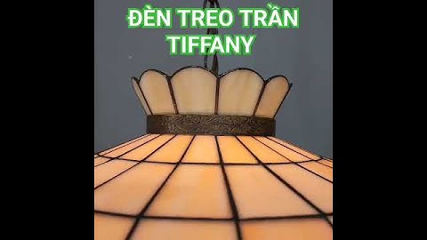 Đèn Treo Trần Tiffany- Nội Thất Âu Mỹ Nhập Khẩu