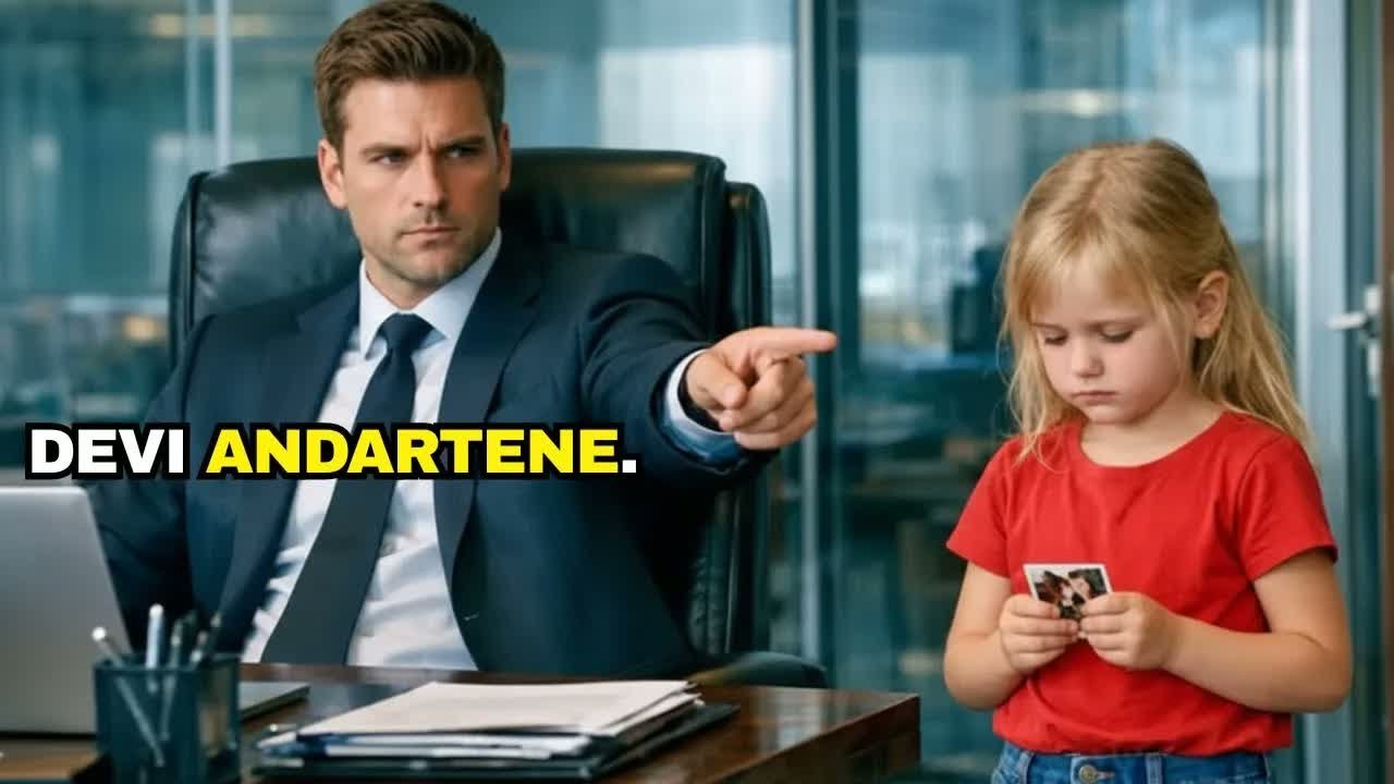 “DEVI ANDARTENE” — DISSE IL MILIONARIO SENZA ALZARE LO SGUARDO; POI VIDE CIÒ CHE LA BAMBINA LASC