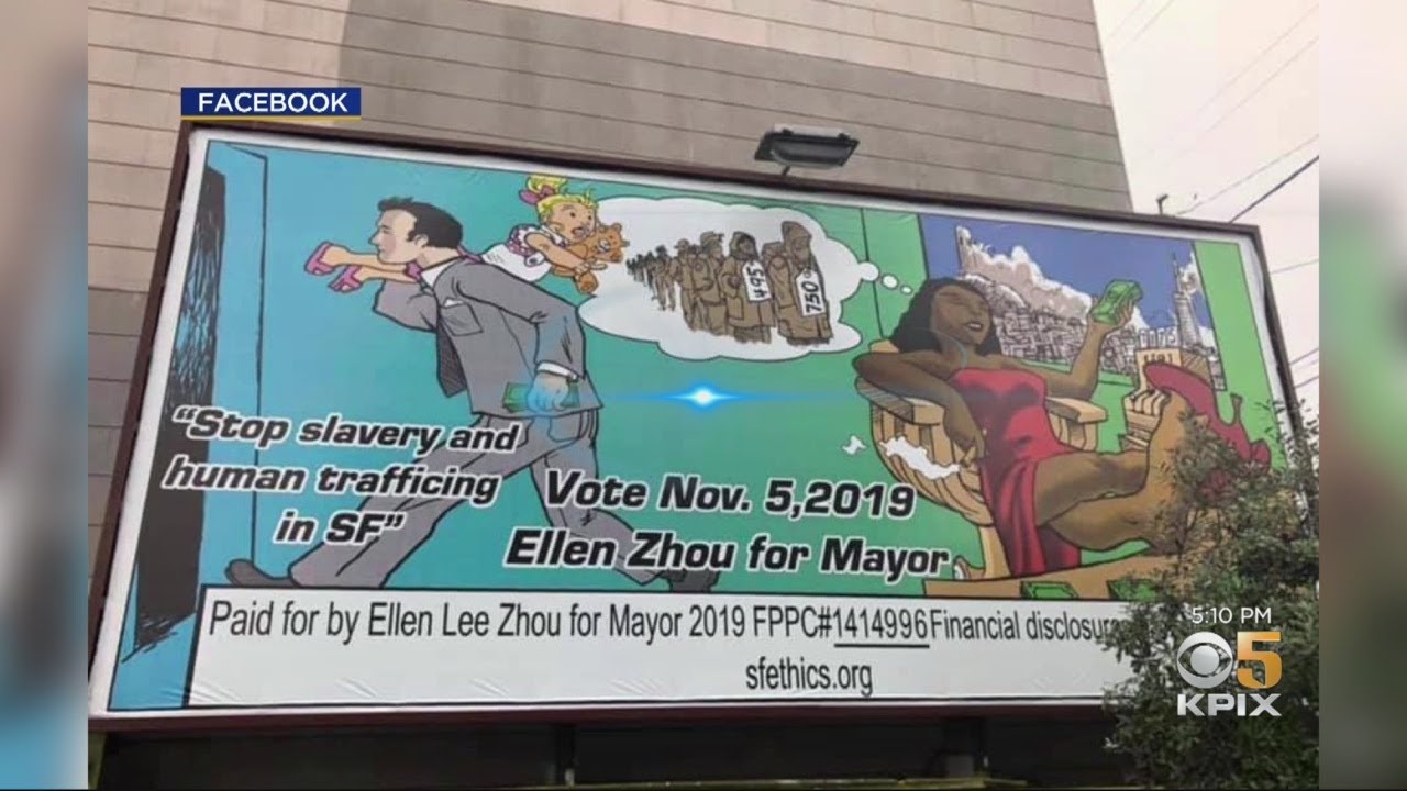 'Racist' Depiction Of SF Mayor Breed On Campaign Billboard Sparks Controversy