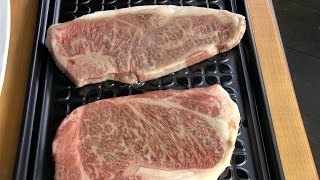 I was given the opportunity to try out these amazing japanese miyazaki
gyu steaks and it a mind blowing experience! www.miyazakigyu.com
ballistic griddle...