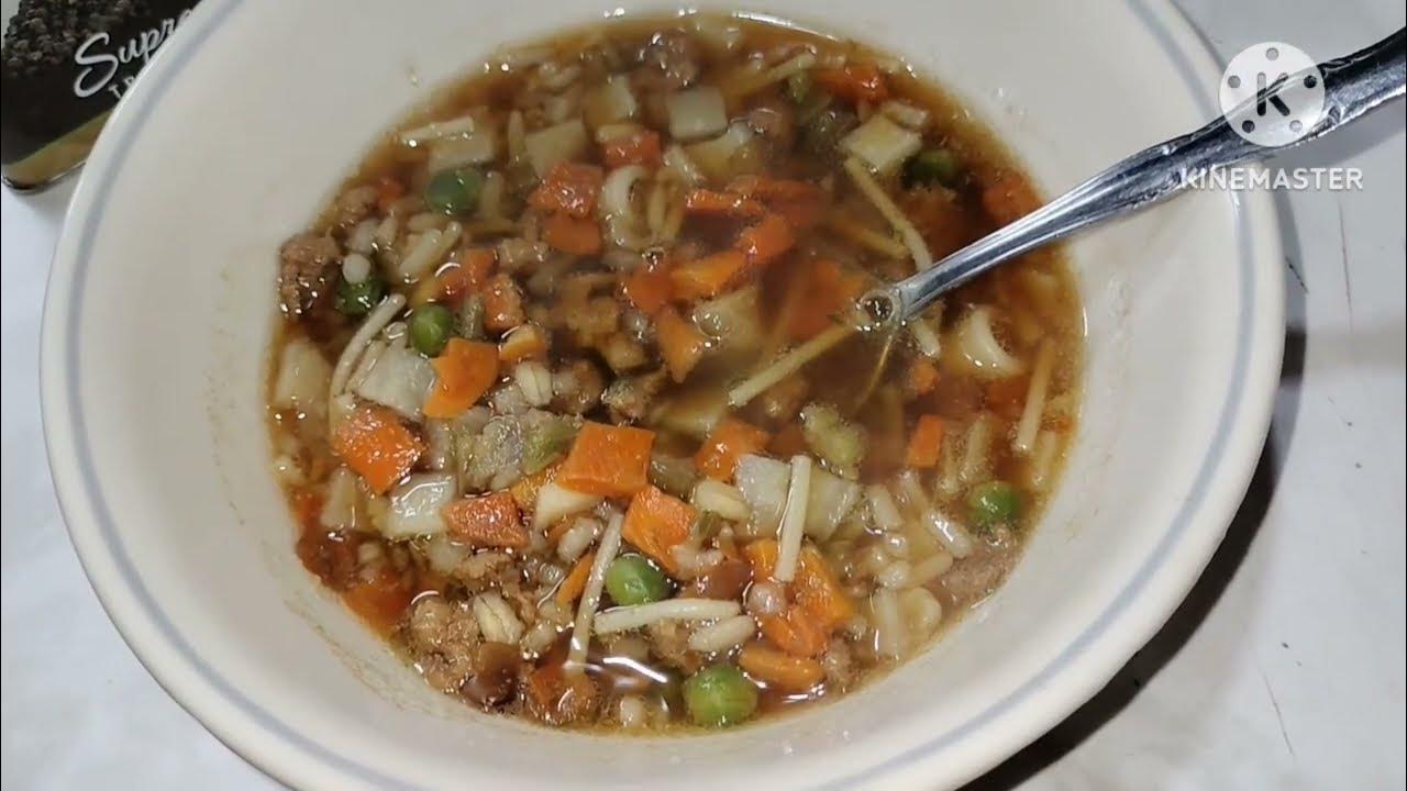 Bear Creek Vegetable Beef Soup YouTube